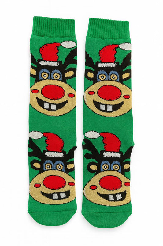 Christmas Pattern 5 (full towel socks)