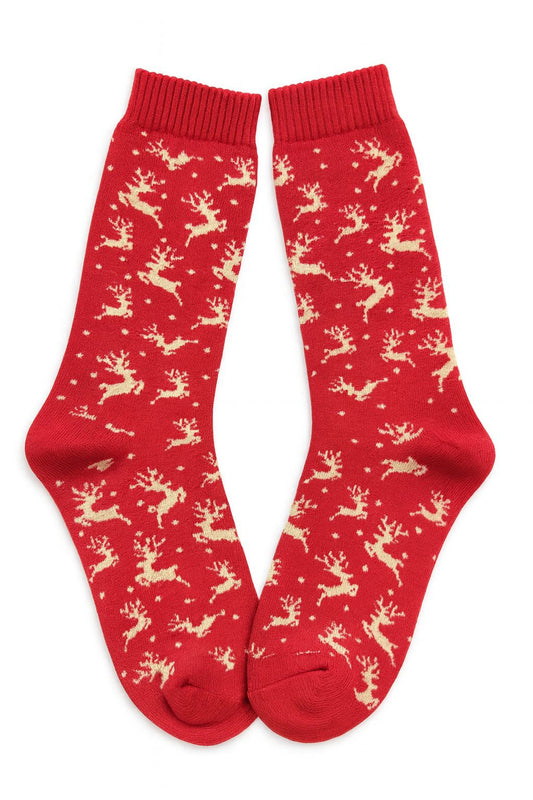 Christmas Pattern 2 (full towel socks)