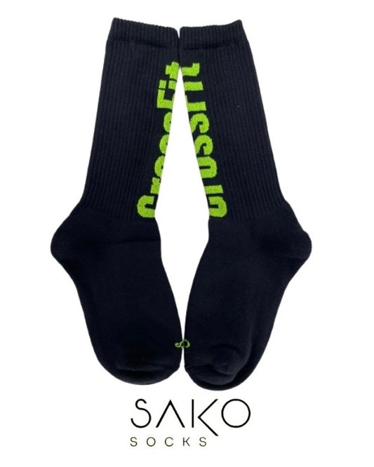 crossfit black - green