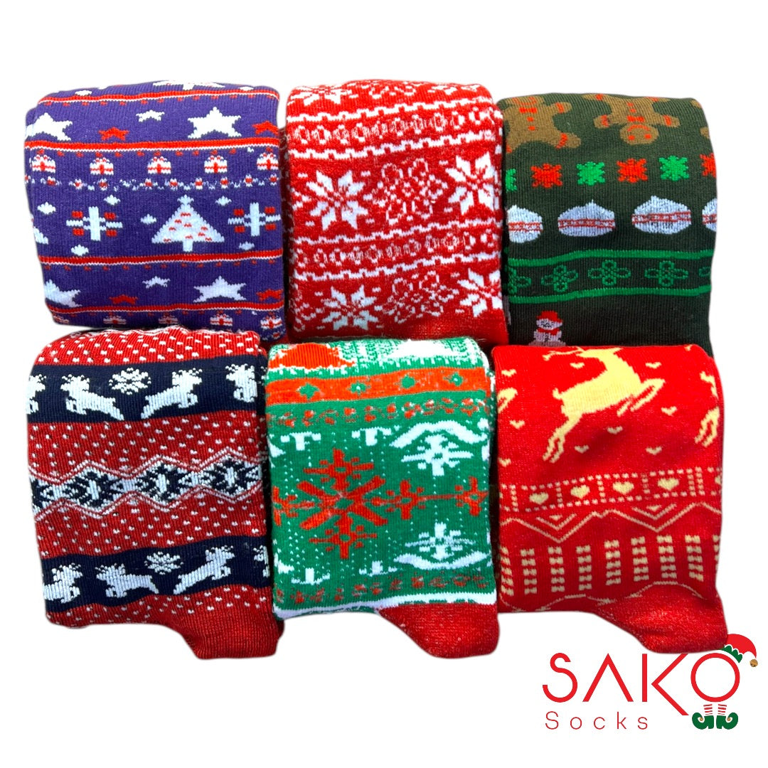 Ugly Christmas Sweater Pattern Box