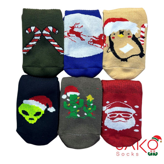 Home towel bottom socks box - christmas