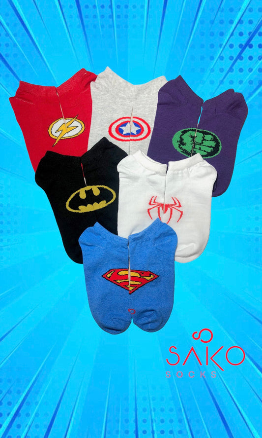 Superheroes-Box of 6