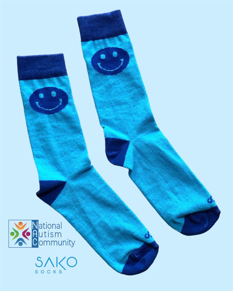Bleu Smiley Long